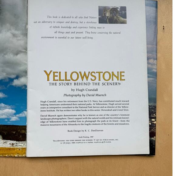 Lot of 7 The Story Behind the Scenery Series Paperbacks 1980s American West - Picture 8 of 8